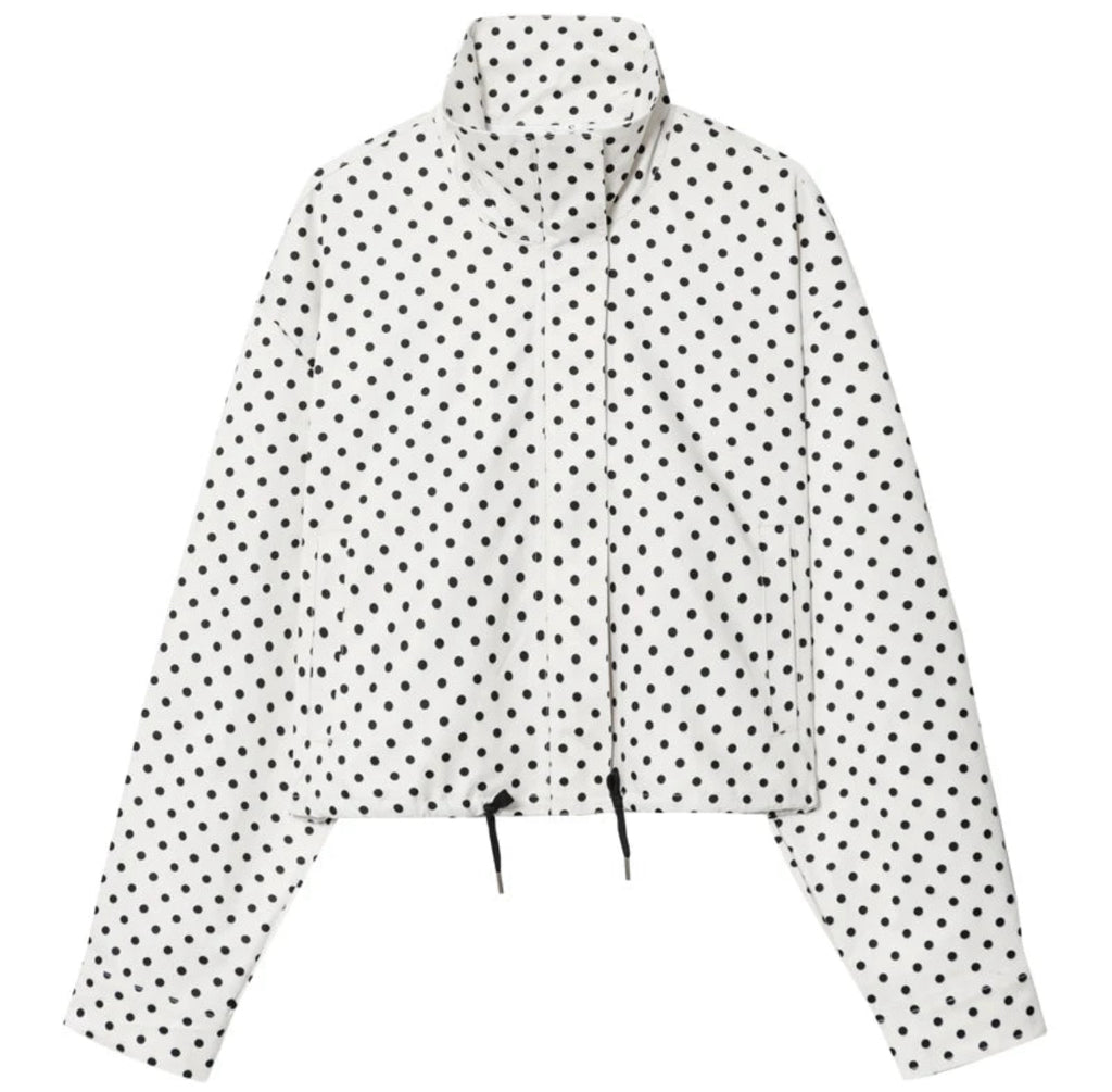 Crop Polka Dot Jacket